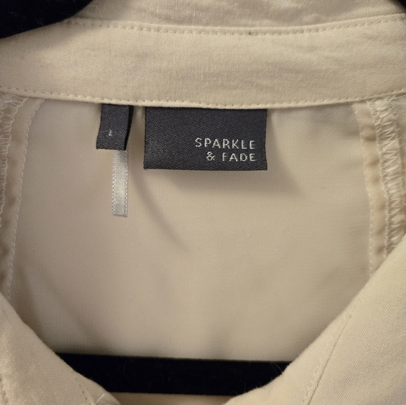 Sparkle & Fade Aileen Chiffon Blouse, cream, large - Picture 5 of 6